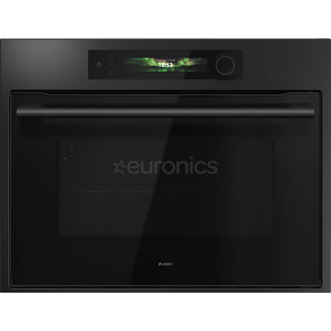 Asko, 50 L,  black graphite - Built-in microwave oven