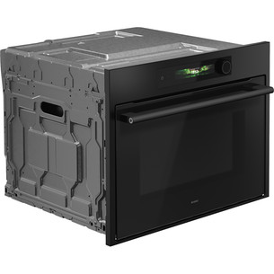 Asko, 50 L,  black graphite - Built-in microwave oven