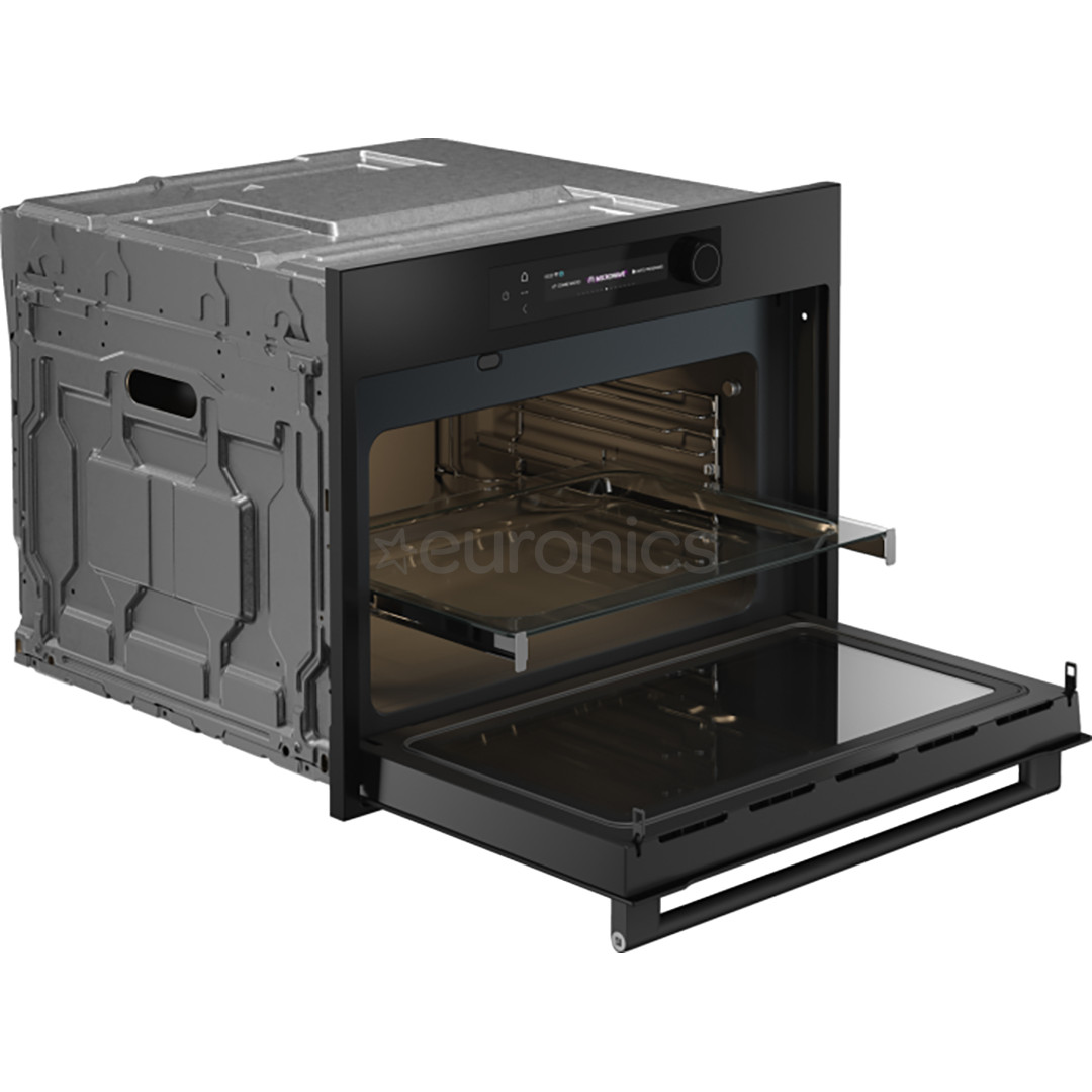 Asko, 50 L,  black graphite - Built-in microwave oven