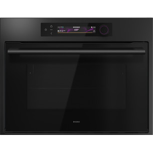 Asko, 50 L,  black graphite - Built-in microwave oven