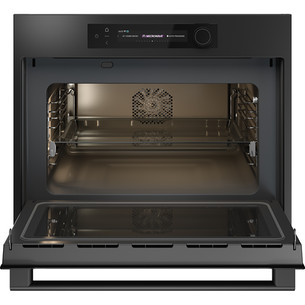 Asko, 50 L,  black graphite - Built-in microwave oven
