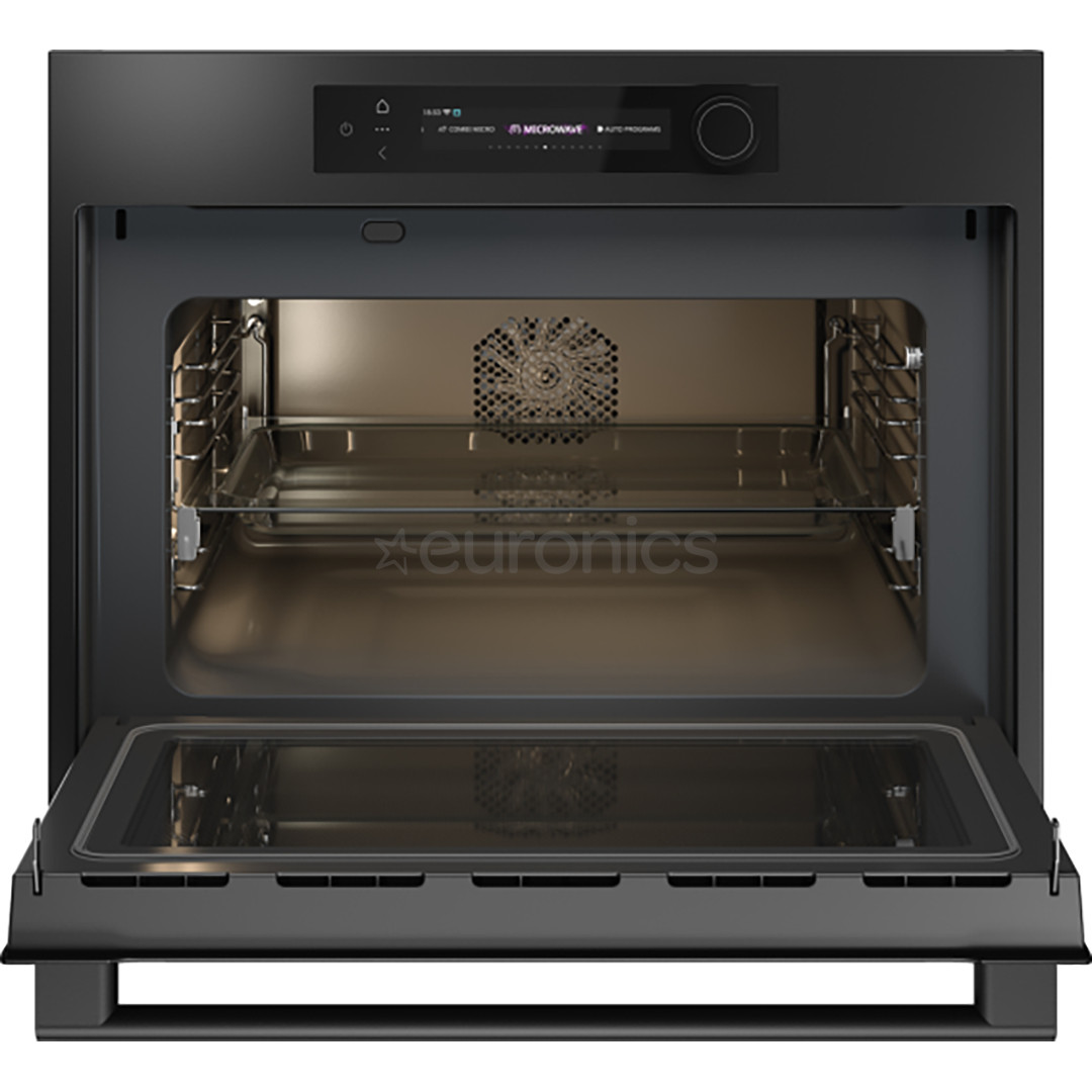 Asko, 50 L,  black graphite - Built-in microwave oven