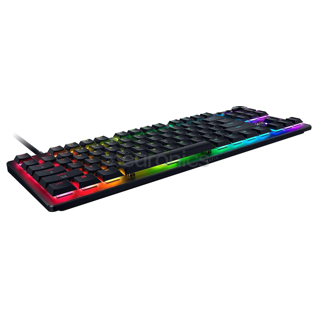 Razer Huntsman V3 Pro, Low Profile, TKL, 8 kHz, US, черный - Клавиатура
