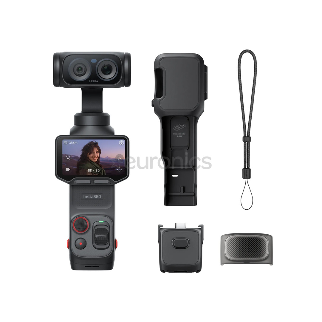 Insta360 Luna Ultra Standard Bundle, черный - Камера с стабилизатором