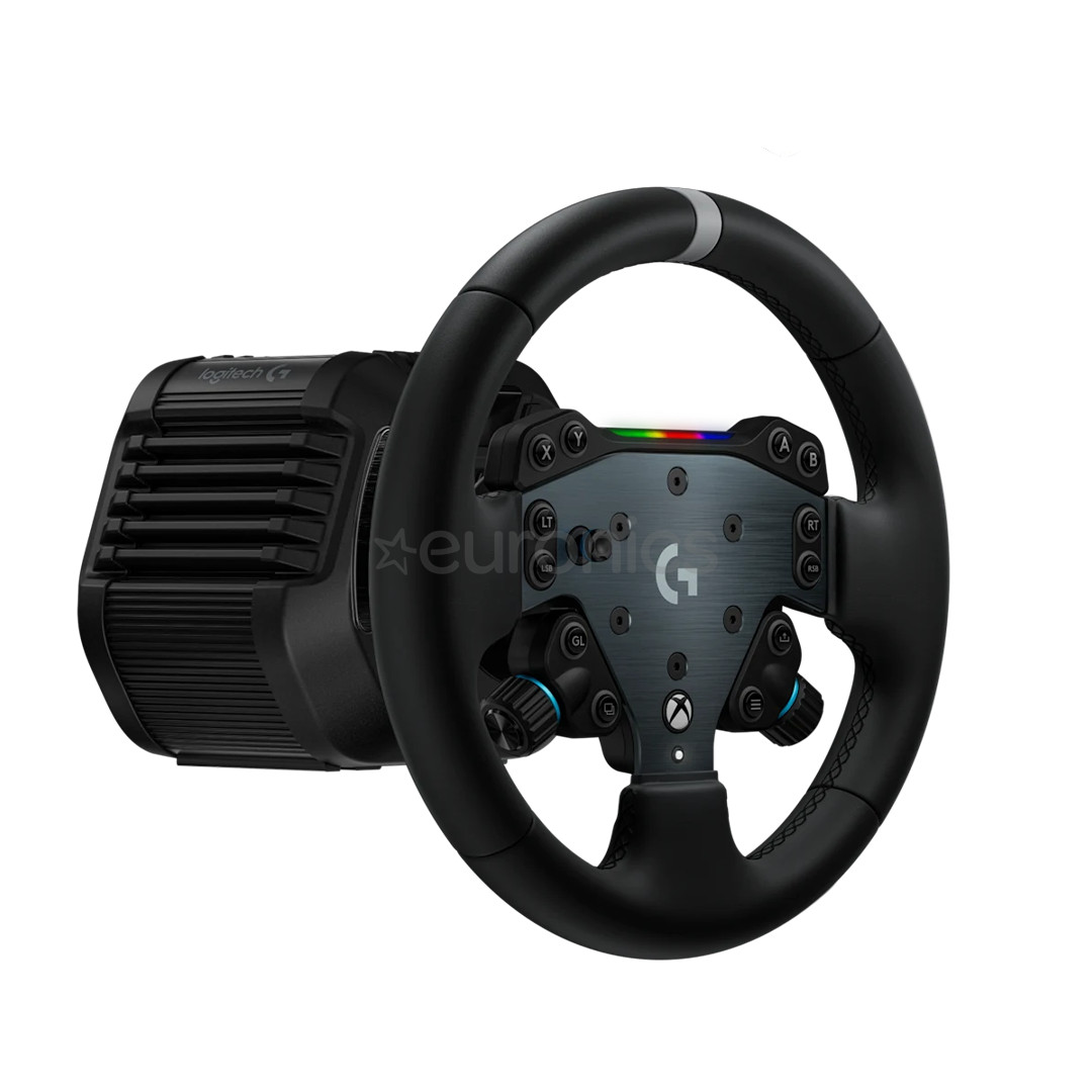 Logitech RS50, PC/Xbox, must - Sim roolikomplekt