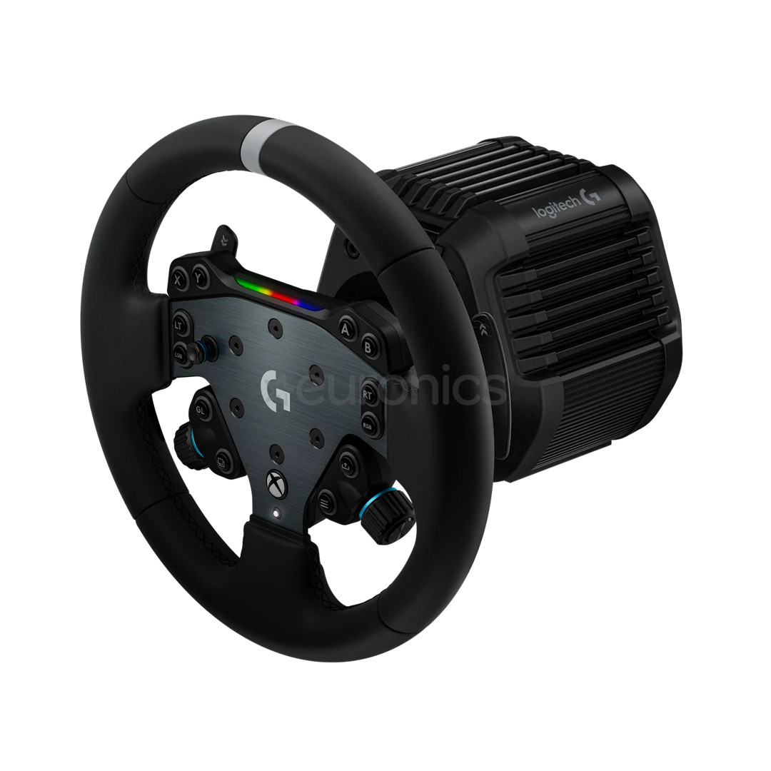 Logitech RS50, PC/Xbox, must - Sim roolikomplekt