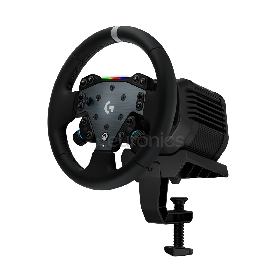 Logitech RS50, PC/Xbox, must - Sim roolikomplekt