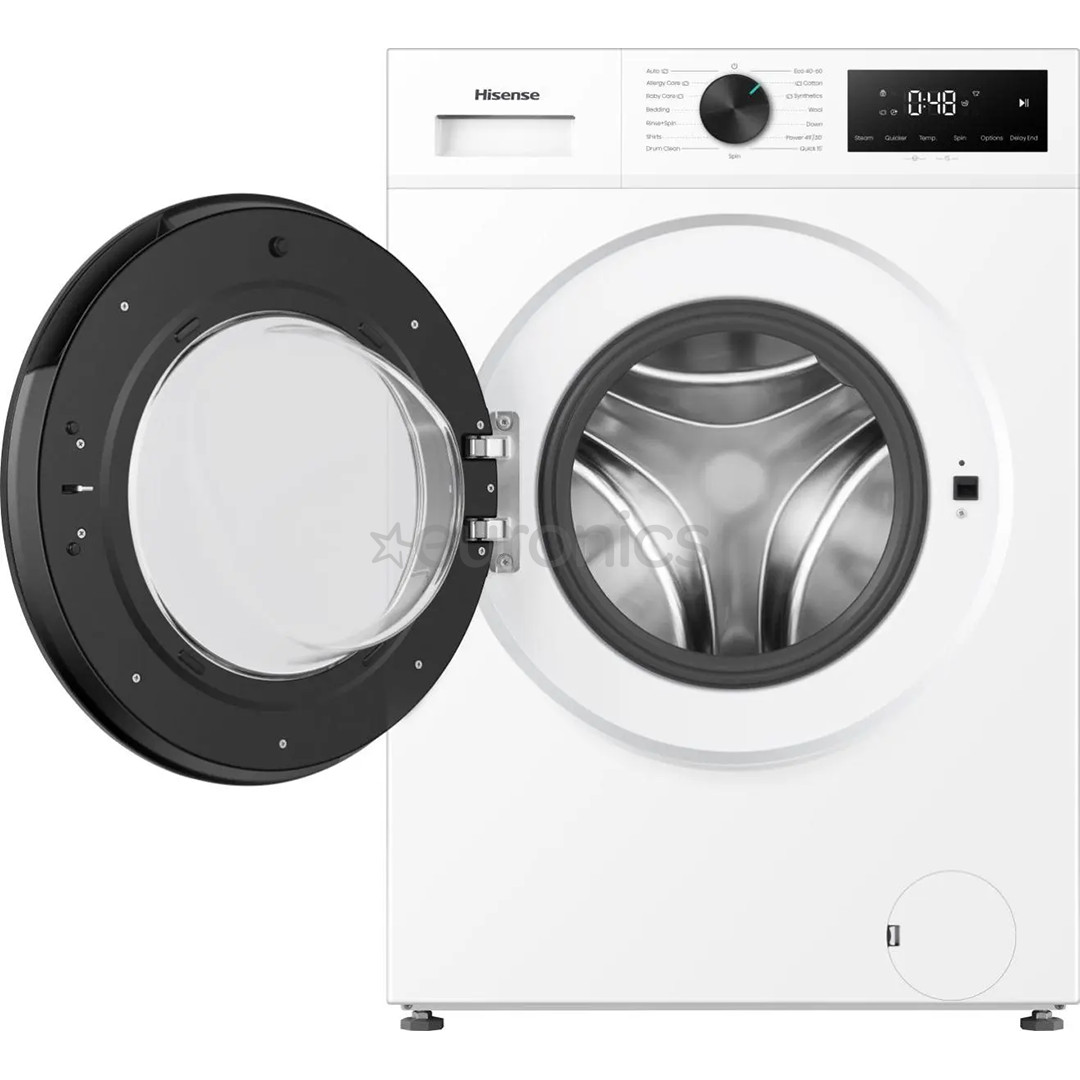 Hisense, 9 кг, глубина 51 см, 1400 об/мин - Стиральная машина с передней загрузкой