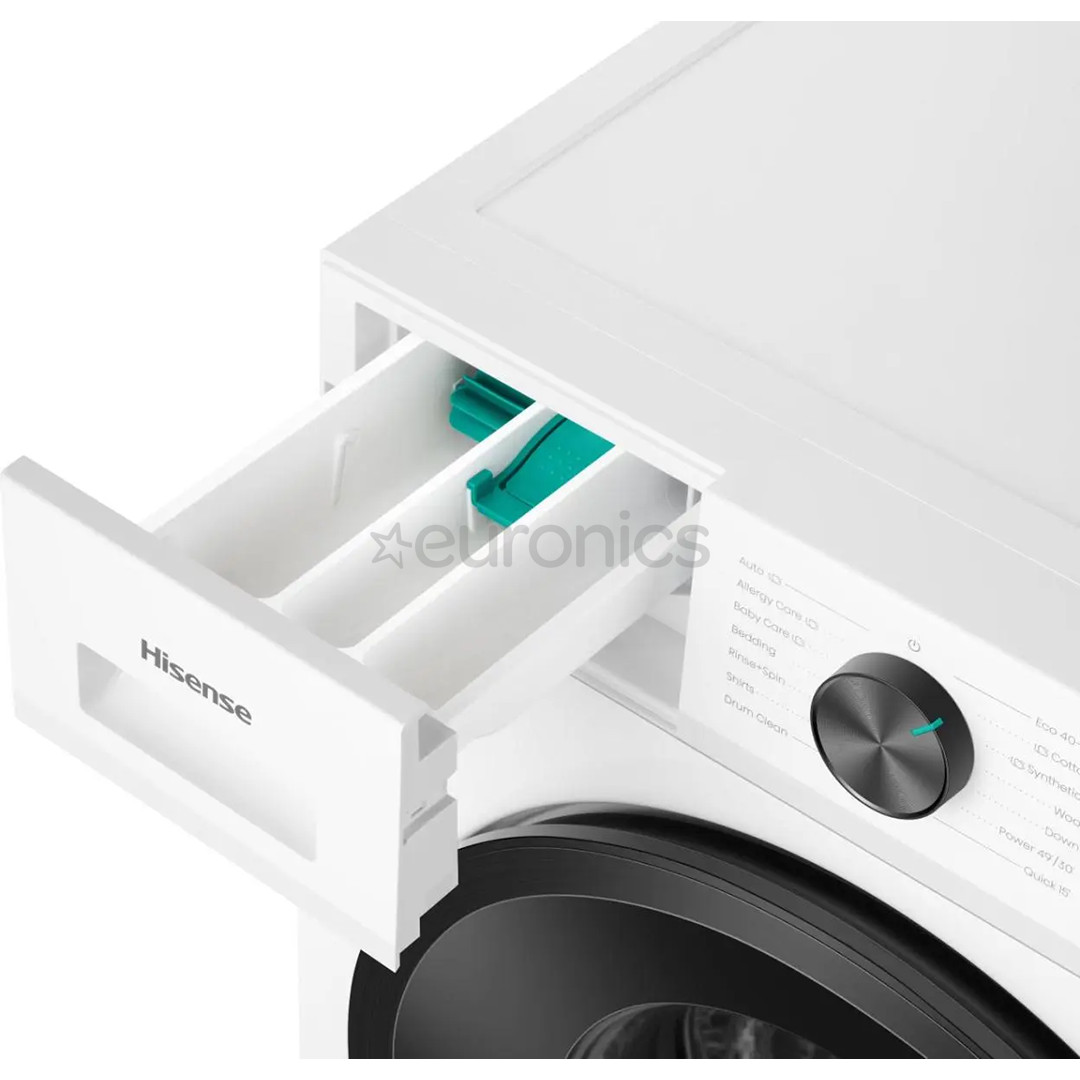 Hisense, 9 кг, глубина 51 см, 1400 об/мин - Стиральная машина с передней загрузкой