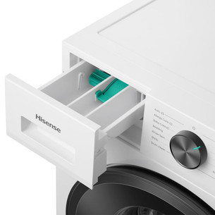 Hisense, 7 kg, depth 43.5 cm, 1200 rpm white - Front load washing machine