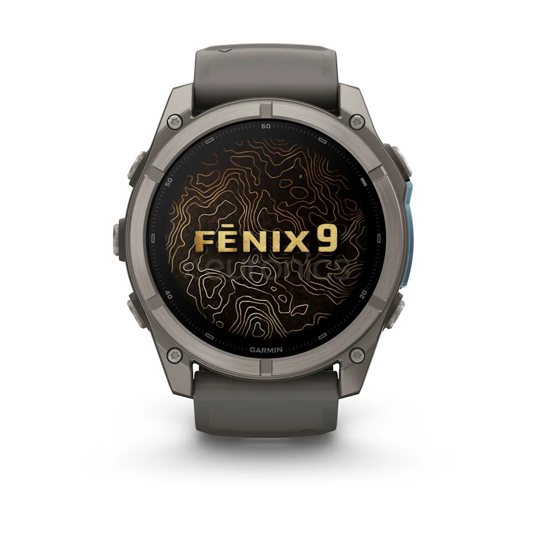 Garmin Fenix 9, 51 mm, titaan, hall - Spordikell