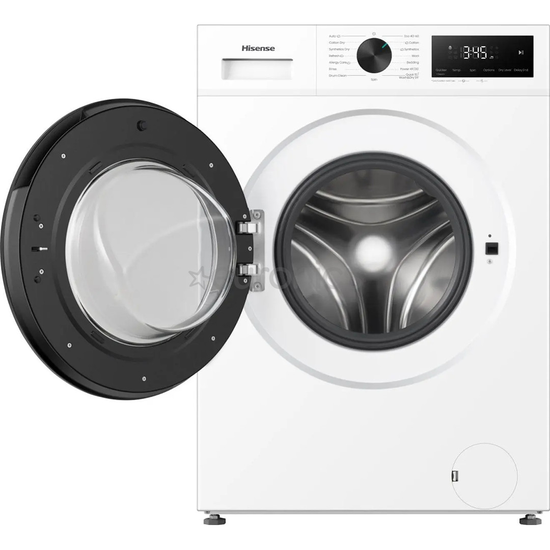 Hisense, 11 kg / 7 kg, sügavus 59 cm, 1400 p/min - Kuivatiga pesumasin