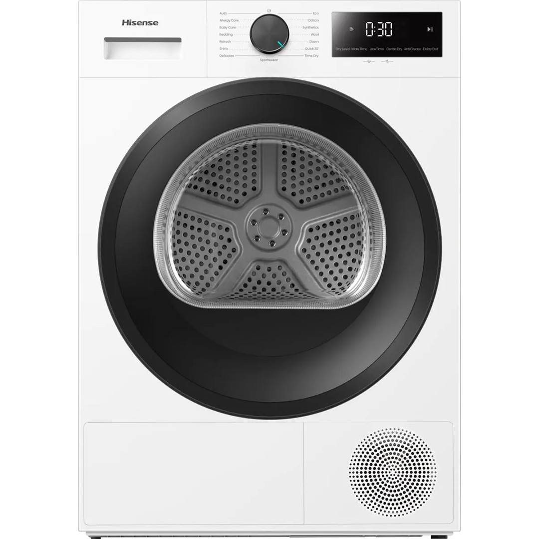 Hisense, 8 kg, sügavus 51 cm - Pesukuivati