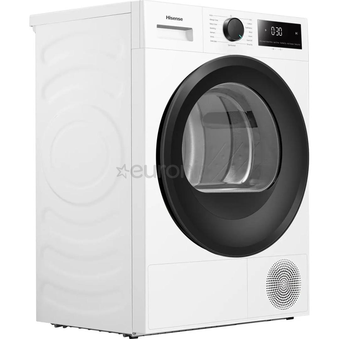 Hisense, 8 kg, sügavus 51 cm - Pesukuivati
