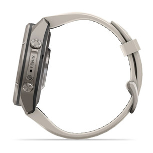 Garmin Fenix 9 Pro, 43 mm, LTE, titanium, fog grey / dark sandstone - Sports watch