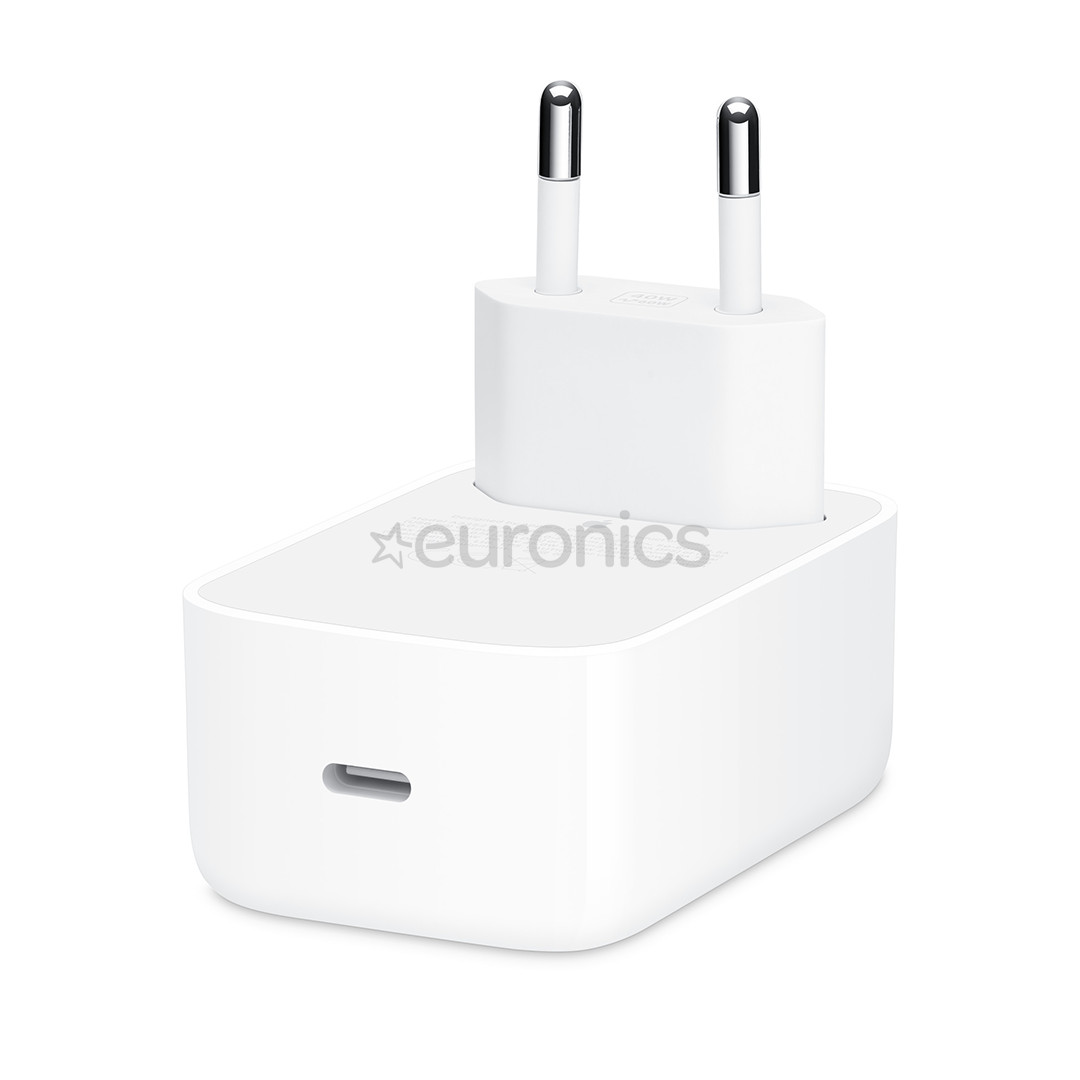 Apple Dynamic Power Adapter, 40 Вт, белый - Зарядный адаптер