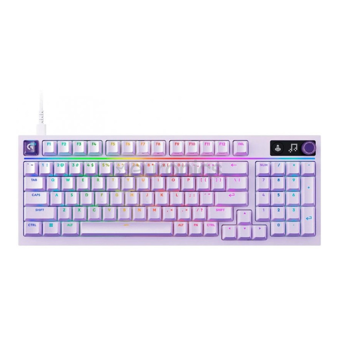 Logitech G316 X 98, Tactile, US, сиреневый - Клавиатура