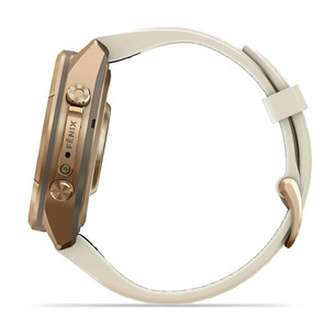 Garmin Fenix 9 Pro, 43 mm, LTE, gold titanium, cream / french grey - Sports watch