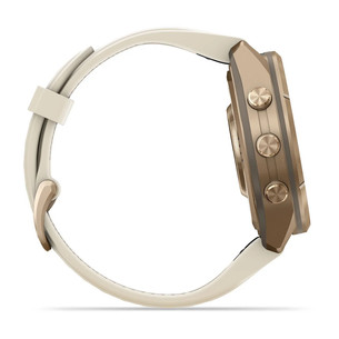 Garmin Fenix 9 Pro, 43 mm, LTE, gold titanium, cream / french grey - Sports watch