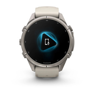 Garmin Fenix 9 Pro, 43 mm, titanium, fog grey / dark sandstone - Sports watch
