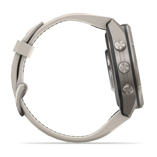 Garmin Fenix 9 Pro, 43 mm, titanium, fog grey / dark sandstone - Sports watch