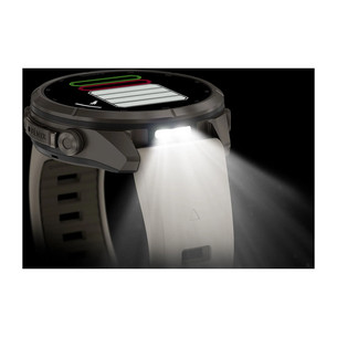 Garmin Fenix 9 Pro, 43 mm, titanium, fog grey / dark sandstone - Sports watch
