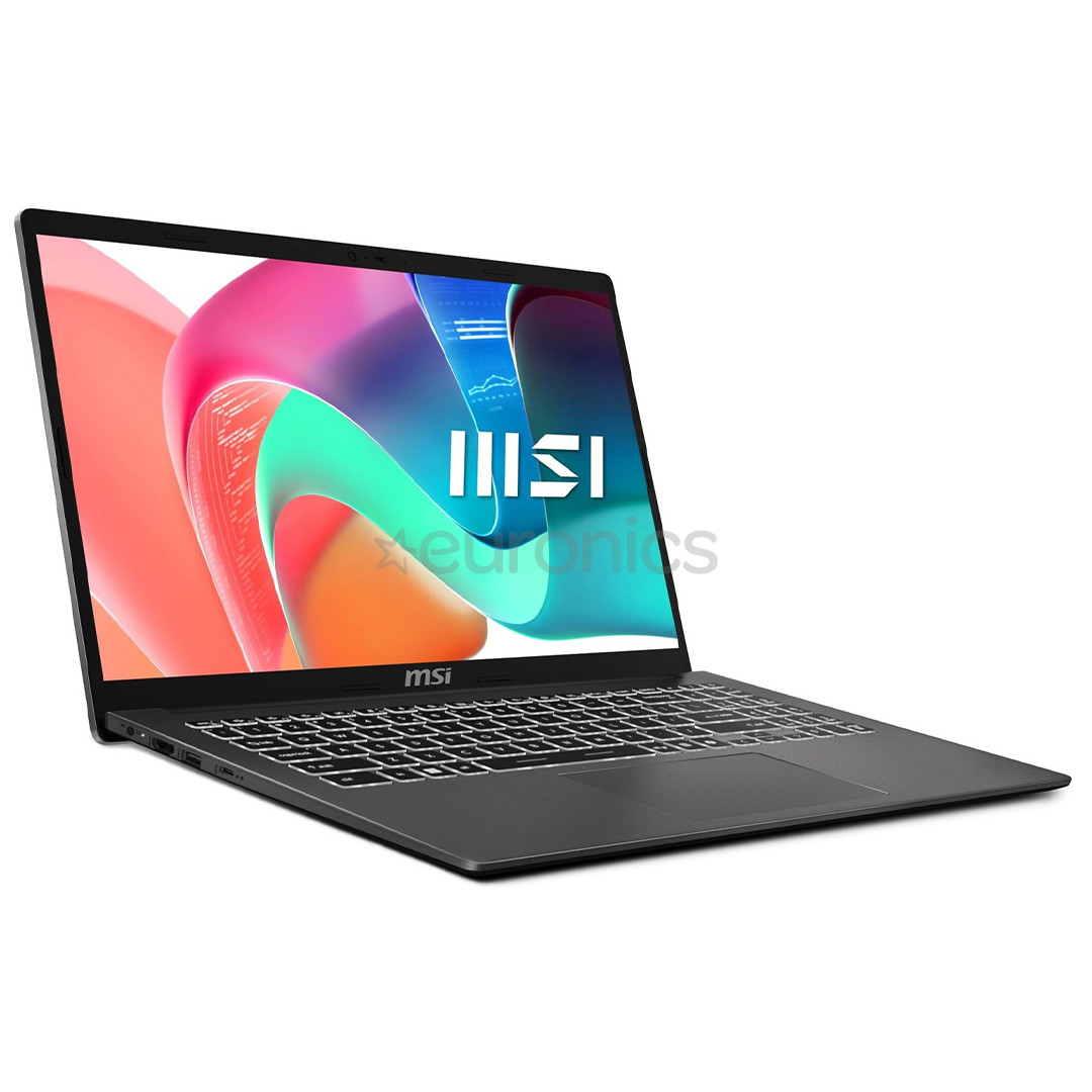 MSI Modern 15 F13MG, 15,6'', i5, 16 GB, 512 GB, ENG, platinum gray - Notebook