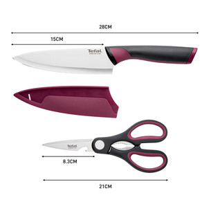 Tefal Comfort, 2-pieces - Knife + scissors
