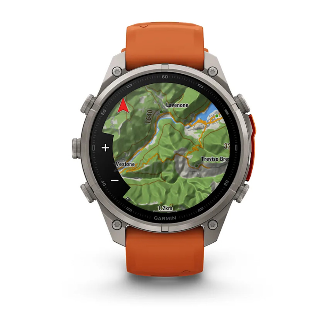 Garmin Fenix 9 Pro, 47 mm, inReach, titanium, orange - Sports watch