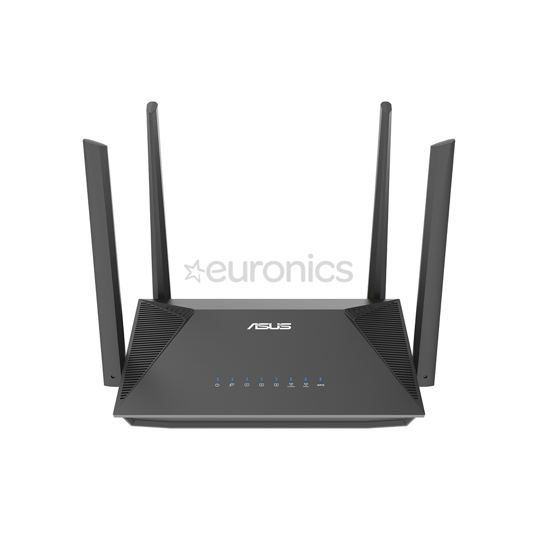 ASUS RT-AX52 Pro (AX3000), Wi-Fi 6, must - WiFi ruuter
