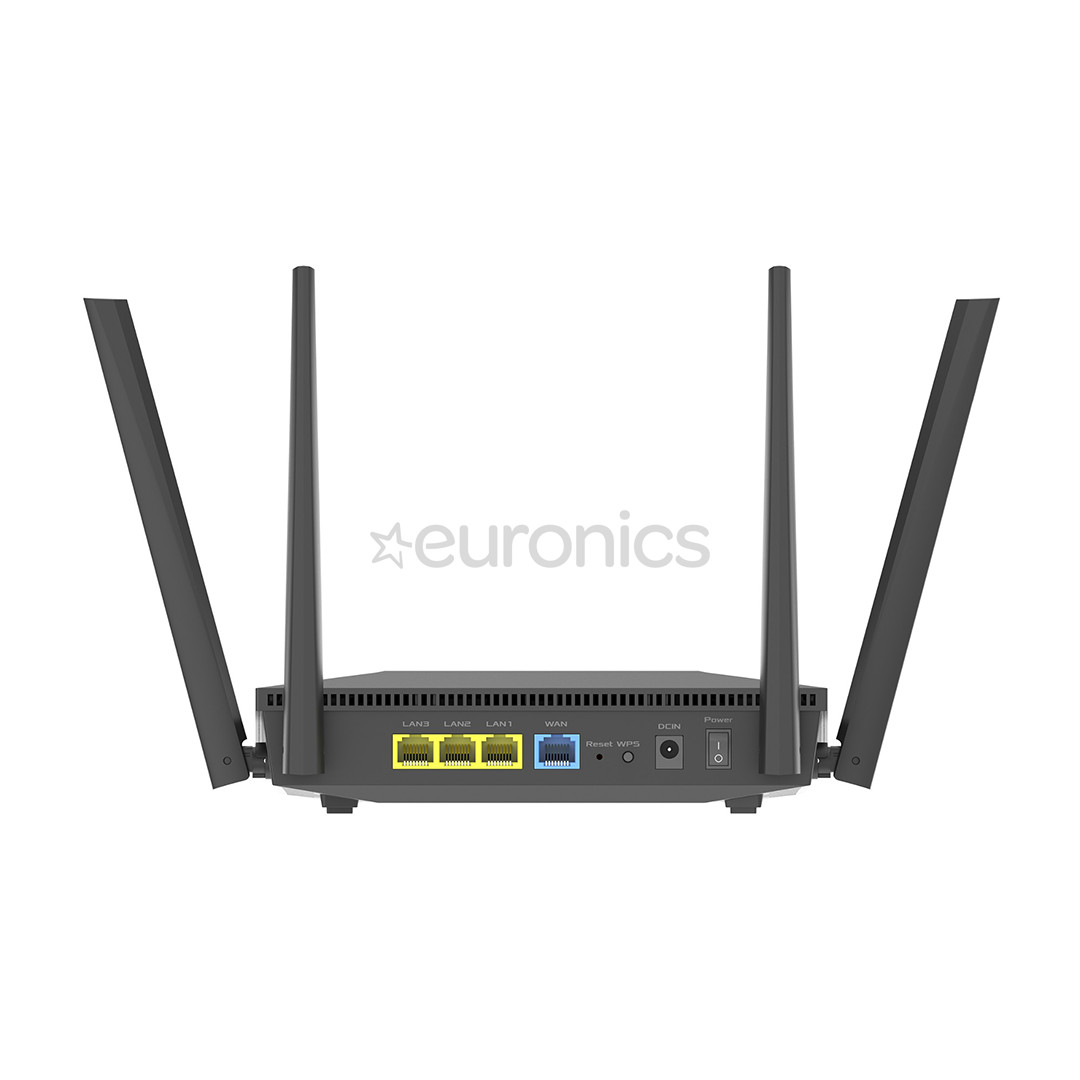 ASUS RT-AX52 Pro (AX3000), Wi-Fi 6, must - WiFi ruuter