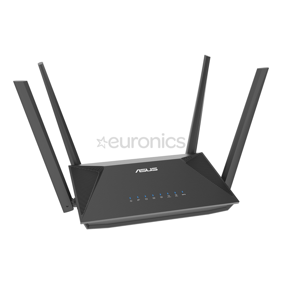 ASUS RT-AX52 Pro (AX3000), Wi-Fi 6, must - WiFi ruuter