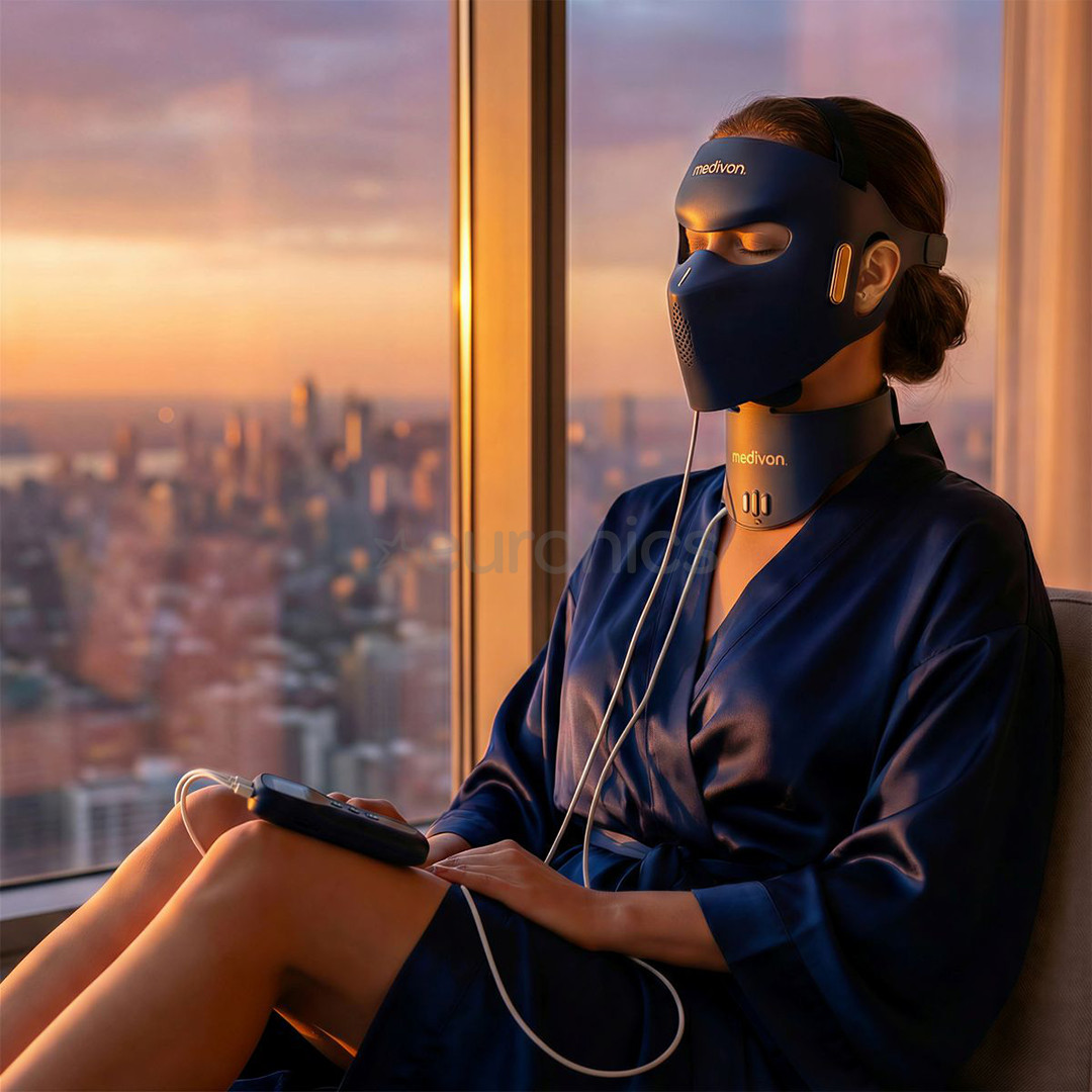 Medivon Lumi 3D Pro, dark blue - LED face mask