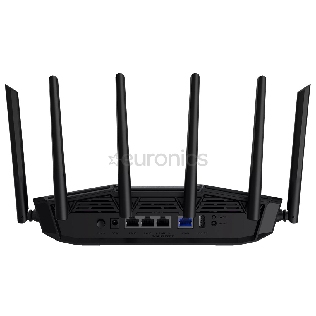 ASUS TUF Gaming BE9400, Wi-Fi 7, must - WiFi ruuter
