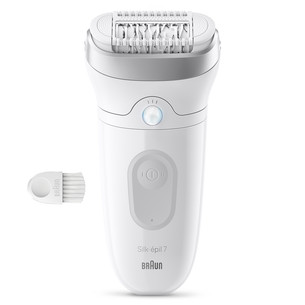 Braun Silk epil 7, Wet & Dry, white/grey - Epilator SE7000.NEW