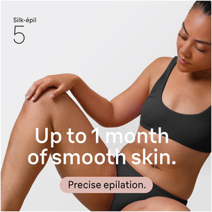 Braun Silk epil 5, Wet & Dry, white/pink - Epilator