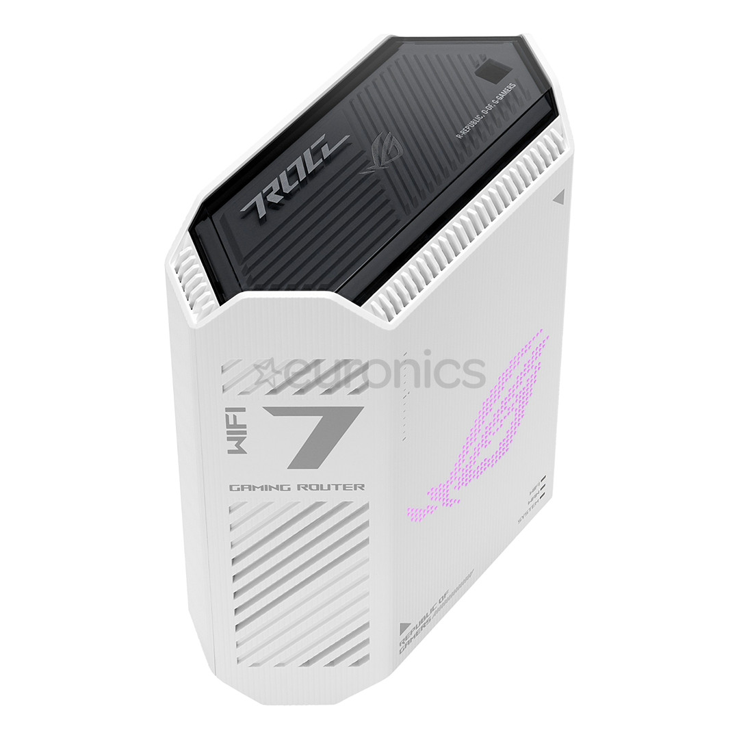 ASUS ROG Strix GS-BE7200, Wi-Fi 7, белый - WiFi-роутер