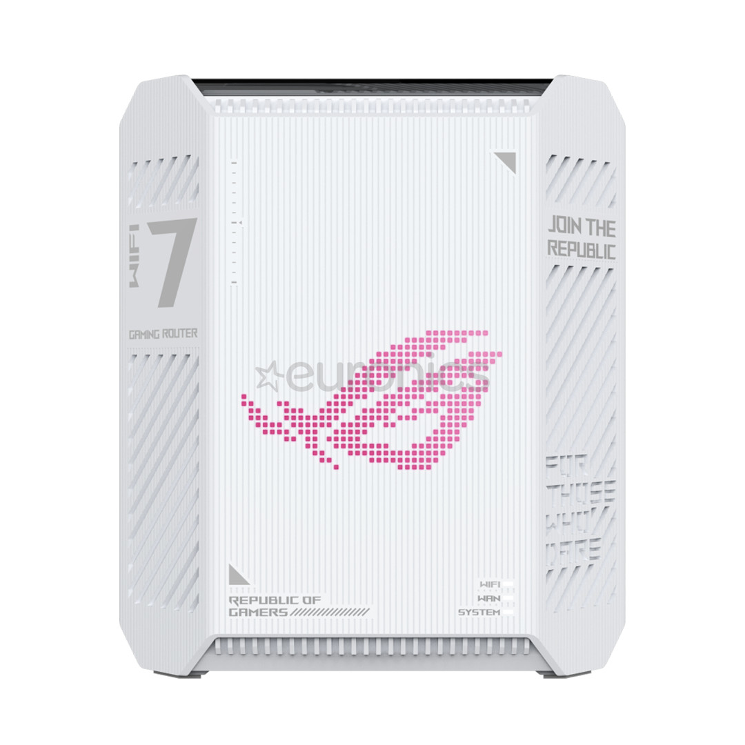 ASUS ROG Strix GS-BE7200, Wi-Fi 7, белый - WiFi-роутер