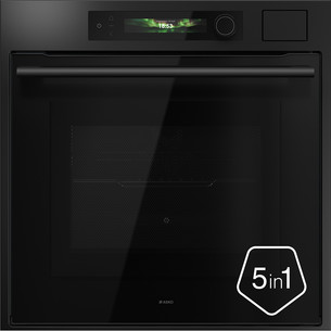 Asko, 68 L, black/grey - Built-in steam oven OCSM66GSH