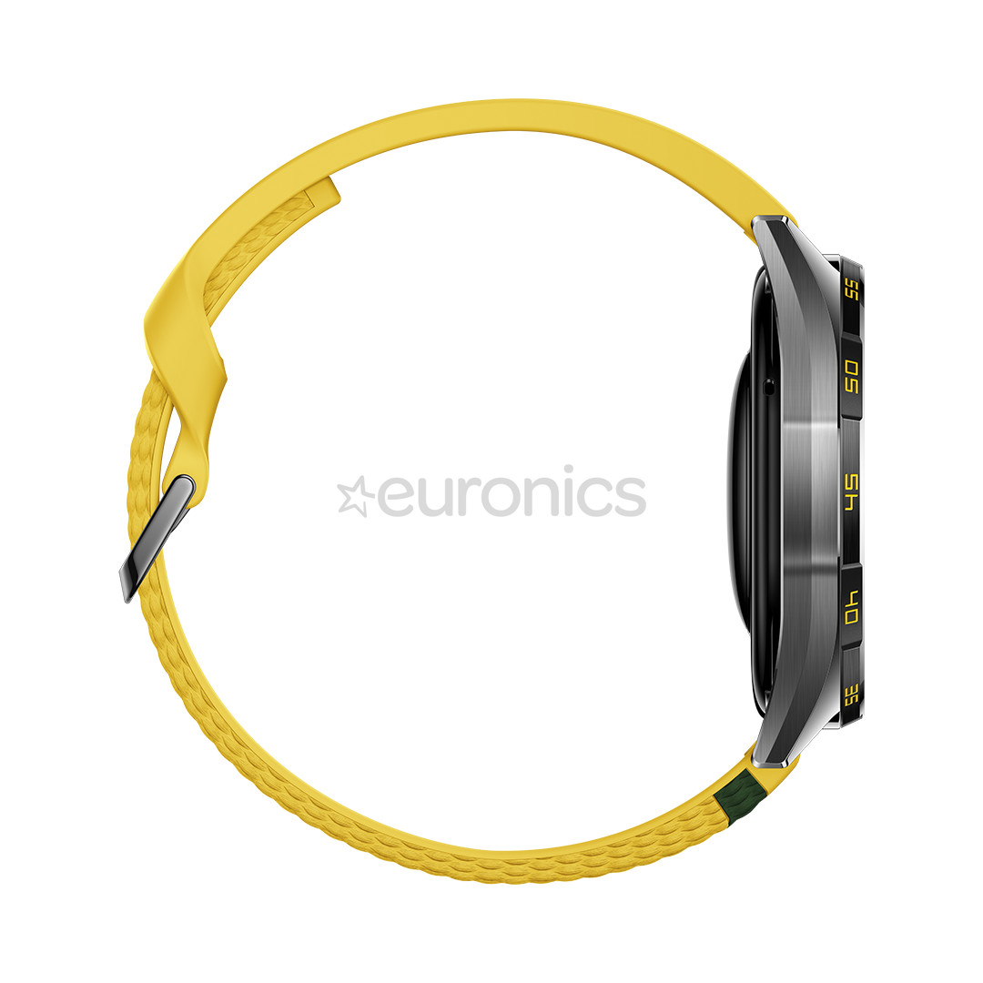 Huawei Watch GT7, 46 мм, нерж. сталь/желтый - Смарт-часы