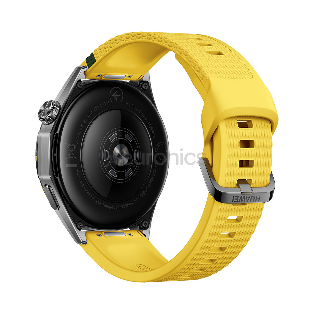 Huawei Watch GT7, 46 мм, нерж. сталь/желтый - Смарт-часы