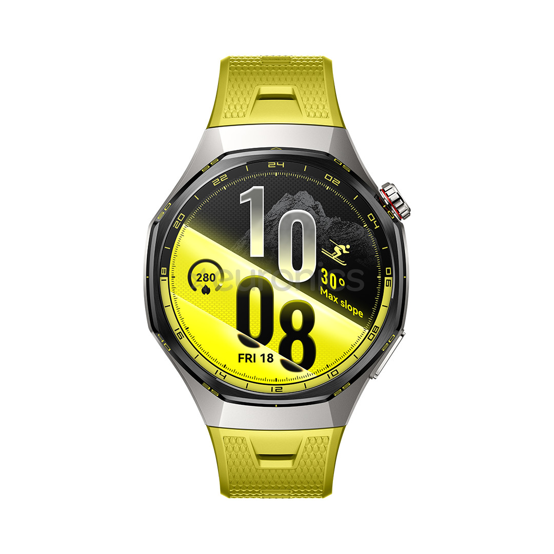 Huawei Watch GT7 Pro, 46 mm, titaan / kollane - Nutikell