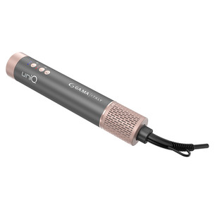 GA.MA uniQ Flow, 1550 W, 4 в 1, серый/розовый - Стайлер для волос