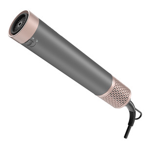 GA.MA uniQ Flow, 1550 W, 4 в 1, серый/розовый - Стайлер для волос