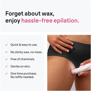 Braun Silk epil 3, white/pink - Epilator