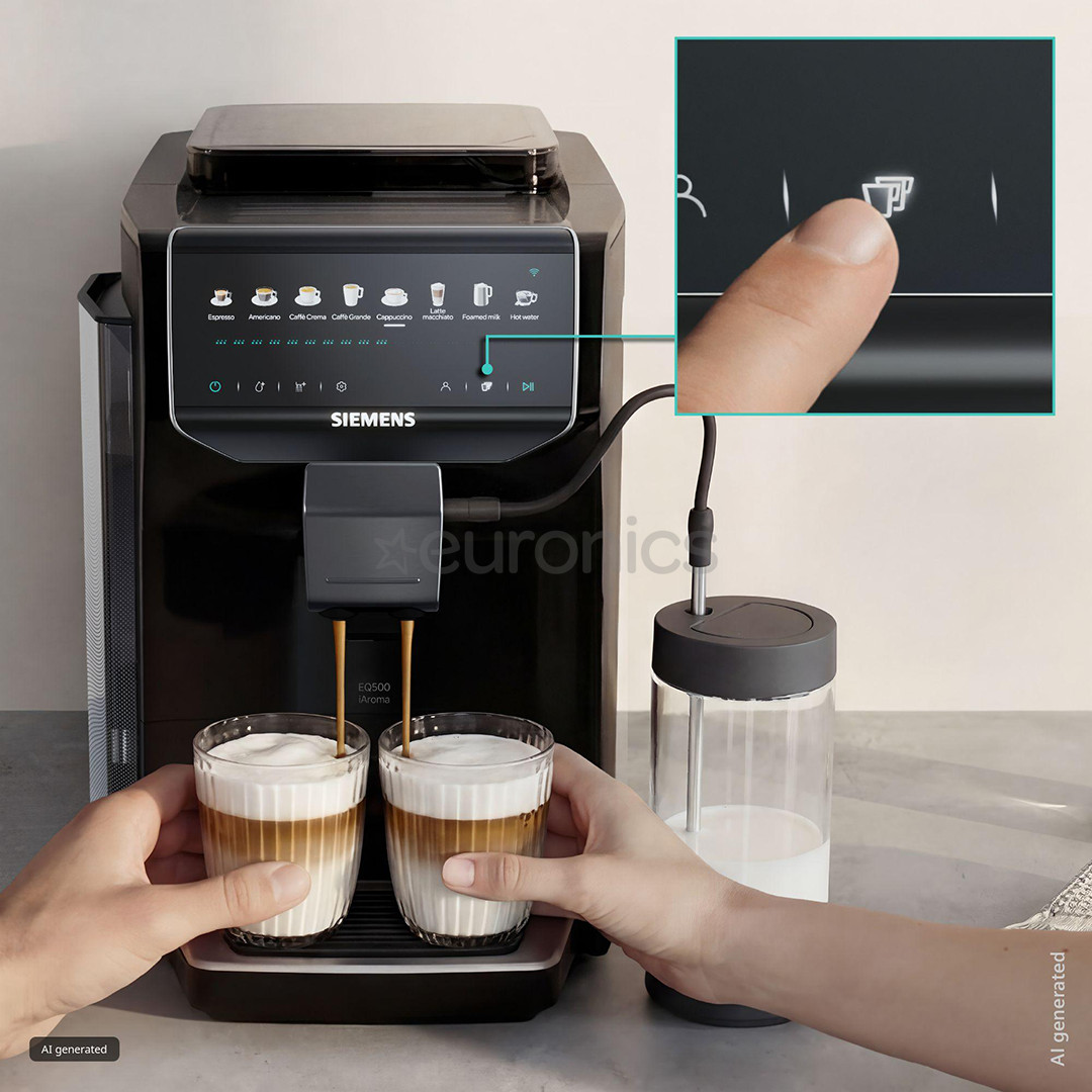Siemens EQ500 iAroma, must - Espressomasin