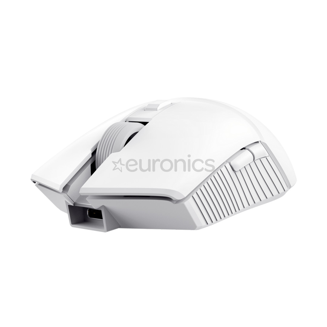 Trust GXT 882 3-in-1 Miami, TKL, US, XXL hiirematt, valge - Juhtmevaba desktop