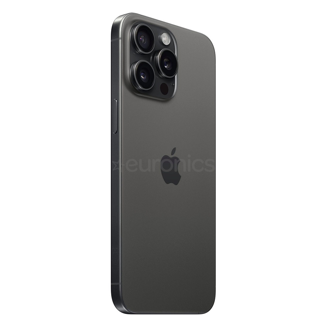 Refurbished Apple iPhone 15 Pro Max, 256 GB, black titanium - Smartphone