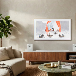 Samsung The Frame Pro, 85'', 4K UHD, Neo QLED Mini LED, черный - Телевизор