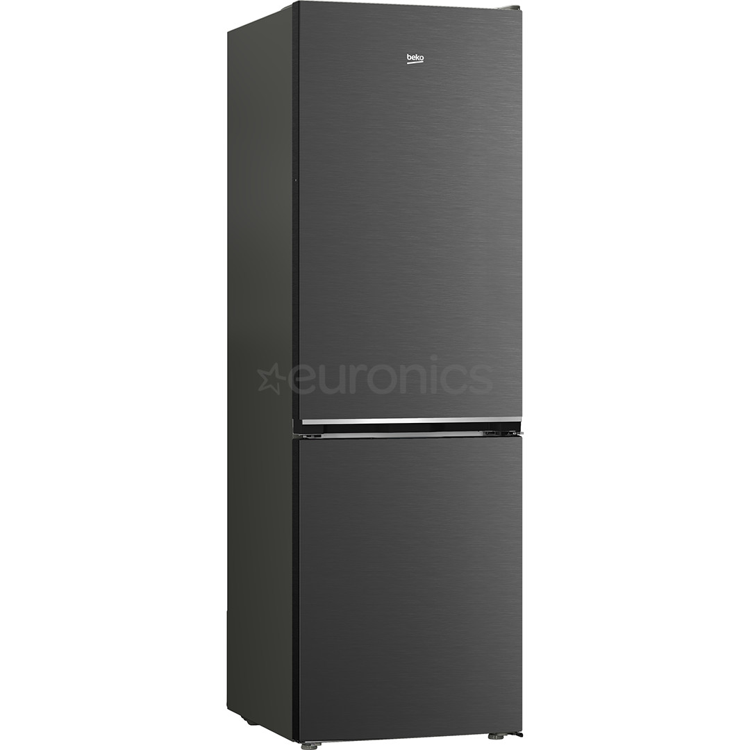 Beko, NoFrost, 370 л, высота 187 см, темная нерж. сталь - Холодильник